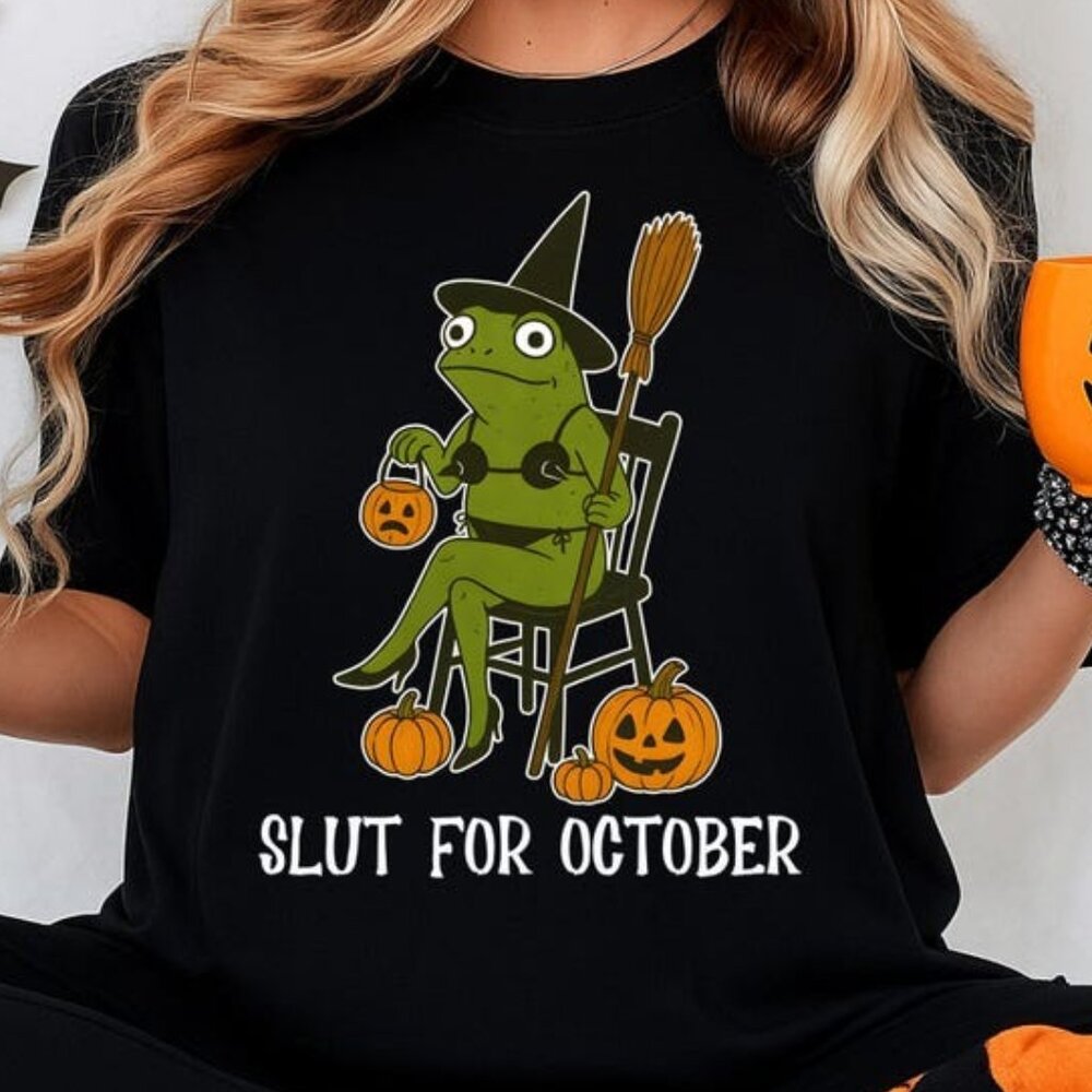 Funny Frog Shirt, Halloween Frog Tee, Meme Frog Shirt